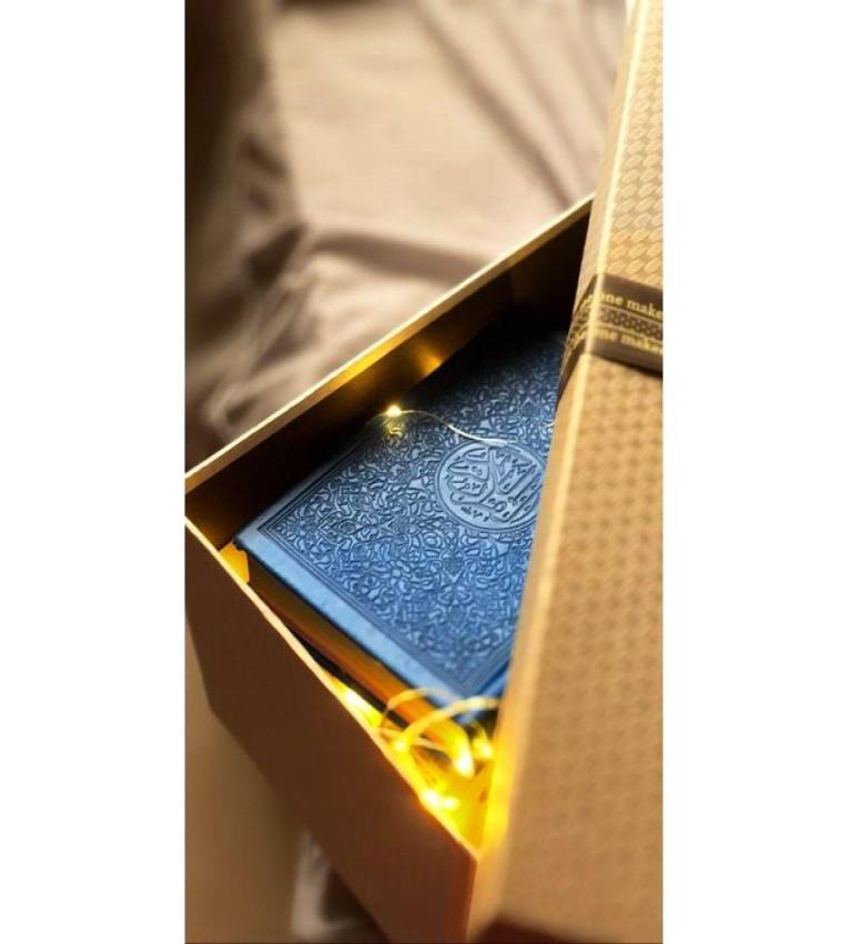 Coran arabe warch Bleu Format 24x17mm